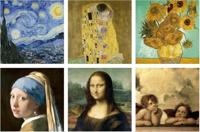 3D Puzzel - EDUCA - Cube Art - 216 Stukken - 6 Puzzels van 36 Stukken - Leuke Uitdaging 8 Jaar + (20123) - thumbnail