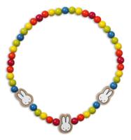 Bambolino Toys Houten kralen ketting nijntje - thumbnail