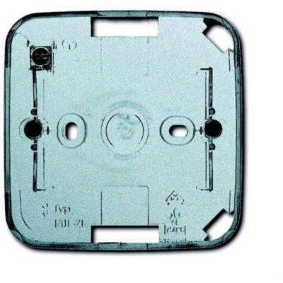 Busch-Jaeger 2CKA001799A0905 Opbouwbehuizing 1-voudig Aluminium, Witaluminium (RAL 9006), Mat 1 stuk(s)