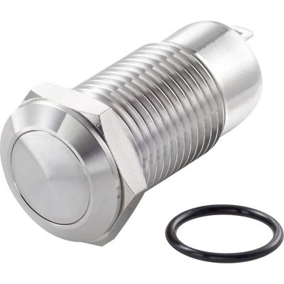 TRU COMPONENTS TC-7494668 TC-GQ12-CH-10Z/J/S Druktoets 36 V/DC 1 A 1x uit/aan Continu IP40 1 stuk(s)