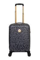 Handbagage koffer panterprint zwart - 55 cm - 33 liter - MŌSZ Lauren - thumbnail