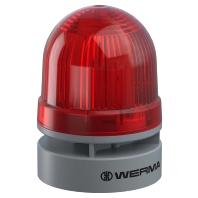 Werma Signaltechnik Signaallamp Mini TwinLIGHT Combi 24VAC/DC RD 460.110.75 Rood 24 V/DC 95 dB - thumbnail