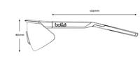 Bollé sportbril "micro edge" glasses micro edge acid yel.matte/tns - thumbnail