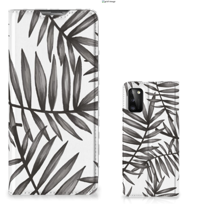 Samsung Galaxy A41 Smart Cover Leaves Grey Samsung Galaxy A41 Smart Cover Leaves Grey
