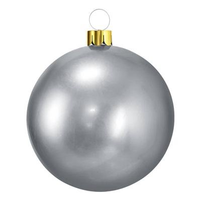 Opblaasbare Kerstbal Ø45cm Zilver