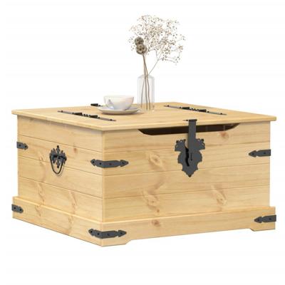 Opbergbox Corona 78x78x45 cm massief grenenhout Opbergbox Corona 78x78x45 cm massief grenenhout