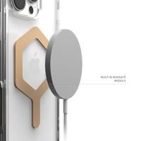 Urban Armor Gear Plyo MagSafe Case Backcover Apple iPhone 16 Pro Ice, Transparant, Goud MagSafe compatible - thumbnail