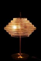 Tafellamp Led Goud Metaal|glas Doorschijnend - thumbnail