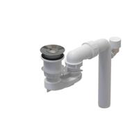 Villeroy & boch Viflow badwaste - zonder zichtbaar overloopgat - Stone White mat U909530RW - thumbnail