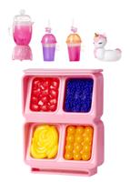 Bordspel - MGA - Regenboogzwembad met glijbaan - Blush pop - 10 stuks - Veelkleurig - thumbnail