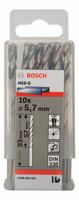 Bosch Accessories 2608585495 HSS Metaal-spiraalboor 5.7 mm Gezamenlijke lengte 93 mm Geslepen DIN 338 Cilinderschacht 10 stuk(s) - thumbnail
