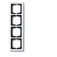 Busch-Jaeger 2CKA001754A4112 Frame Frame 4-voudig Verkeerswit, Wit 1 stuk(s) - thumbnail