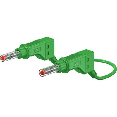 Stäubli XZG425/SIL Veiligheidsmeetsnoer Banaanstekker 4 mm Banaanstekker 4 mm 1.50 m Groen 1 stuk(s) Stäubli XZG425/SIL Veiligheidsmeetsnoer Banaanstekker 4 mm Banaanstekker 4 mm 1.50 m Groen 1 stuk(s)
