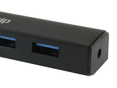 Equip Equip Life 4-Port USB 3.0 Hub - Hub - 4 x SuperSpeed USB 3.0 128953 USB-hub 4 poorten USB-A USB 3.0 5 GBit/s Zwart