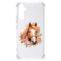 Case Anti-shock voor Samsung Galaxy A34 Paard - thumbnail