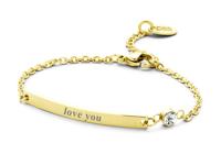 CO88 Collection 8CB-90133 Gouden Dames armband - thumbnail