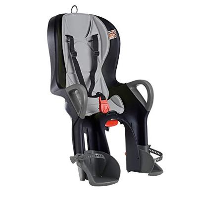 OK Baby fietszitje 10+ achter framebevestiging zwart/grijs