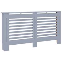 VidaXL Radiatorombouw 152x19x81,5 cm mdf antraciet - thumbnail