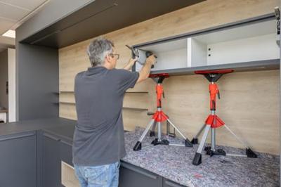 Bessey STE90 Plafondsteun In lengte verstelbaar: 575 - 910 mm Belasting (max.): 350 kg Bessey STE90 Plafondsteun In lengte verstelbaar: 575 - 910 mm Belasting (max.): 350 kg