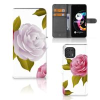 Motorola Edge 20 Lite Hoesje Roses - thumbnail