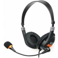 NATEC Drone Headset Bedraad Hoofdband Oproepen/muziek Zwart, Oranje - thumbnail