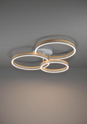 Stars of Light Landelijke led plafondlampCadinaro 3-lichts - 39895