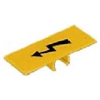 WAGO 285-170 Waarschuwingsafdekking Geel 50 stuk(s)