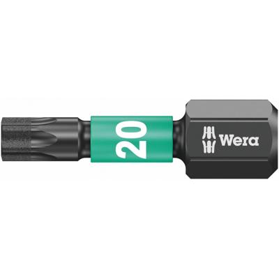 Wera 867/1 Impaktor DC TORX® Bit TX20 x 25mm VE=10 - 05057624001 Wera 867/1 Impaktor DC TORX® Bit TX20 x 25mm VE=10 - 05057624001
