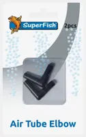 Luchtslang Elleboog 2 Stuks aquaria Superfish - Superfish - thumbnail