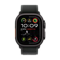 Apple Watch Ultra 2 (GPS + Cellular 49 mm) Smartwatch, Sportuhr mit Titangehäuse in Schwarz und Trail Loop in Schwarz (M/L). Fitnesstracker, präzises GPS, extra Lange Batterielaufzeit - thumbnail