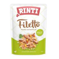 RINTI Filetto Duck fillet with vegetables - natvoer voor honden - 100g - thumbnail