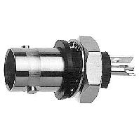 Telegärtner 100023370 100023370 BNC-connector Bus, inbouw verticaal 50 Ω 1 stuk(s)