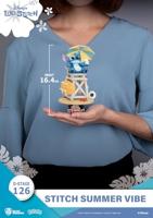 Disney D-Stage PVC Diorama Stitch Summer Vibe 16 cm - thumbnail