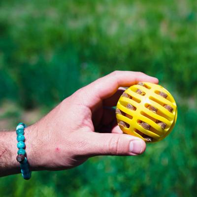 Hondenspeelgoed Hunter Geel Rubber Hondenspeelgoed Hunter Geel Rubber