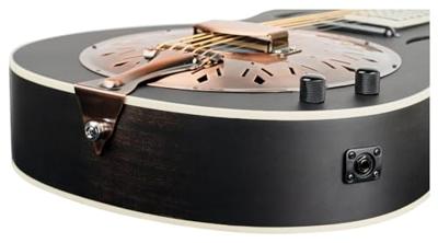 Ortega Americana Series RRG40CE-DBK Resonator Guitar elektrisch-akoestische resonatorgitaar
