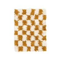 Sissy-Boy Geel-wit geblokte badmat - thumbnail