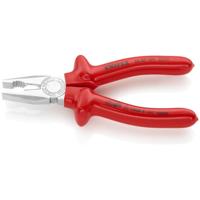 Knipex Kombitang verchroomd dompelisolatie, VDE-getest 180 mm - 0307180 - thumbnail