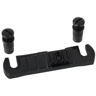 Wilkinson B-GTB-B brug met studs voor gitaar zwart