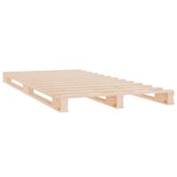 Bedframe zonder matras massief grenenhout 200x200 cm - thumbnail