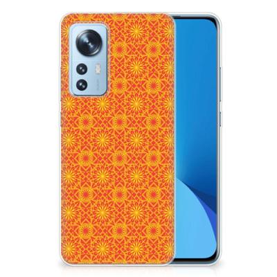 Xiaomi 12 | 12X | TPU bumper | Batik Oranje
