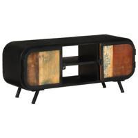 Tv-meubel 110x30x45 cm massief gerecycled hout - thumbnail