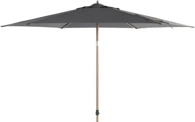 4 Seasons Outdoor | Parasol Azzurro Ø300 cm | Houtlook-Charcoal