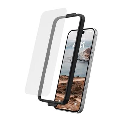 Urban Armor Gear Tempered Glass 14436111NA Screenprotector (glas) Apple iPhone 16 Plus, iPhone 15 Plus 1 stuk(s) Anti-vingerafdruk, Krasvast Urban Armor Gear Tempered Glass 14436111NA Screenprotector (glas) Apple iPhone 16 Plus, iPhone 15 Plus 1 stuk(s) Anti-vingerafdruk, Krasvast