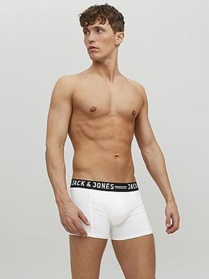 Jack & Jones Sense Trunks 3-pack Noos 12081832 Boxershorts Light Grey Black & White 12081832