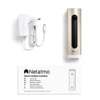 Netatmo NSC01-EU Slimme Binnencamera, Wifi, Bewegingsdetectie, Nachtzicht, Zonder Abonnement, Zwart/Goud - thumbnail