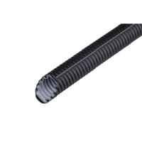 Fränkische Rohrwerke 25510050 FFKuS-EM-F-LS0H 50sw Beschermslang (ribbelslang) Zwart 25 m - thumbnail
