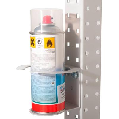 Manuflex ZB4789.7035 Fles- en bekerhouders voor stalen opbouw portal