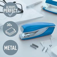 Leitz NeXXt WOW 5502 nietmachine, blauw metallic, op blister - thumbnail