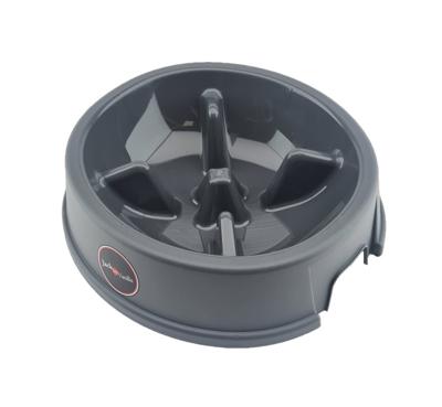 Jack and Vanilla Anti schrok hondenvoerbak - Rond - XL - Grijs