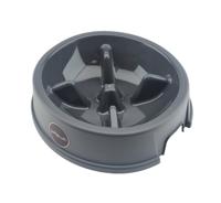 Jack and Vanilla Anti schrok hondenvoerbak - Rond - XL - Grijs - thumbnail